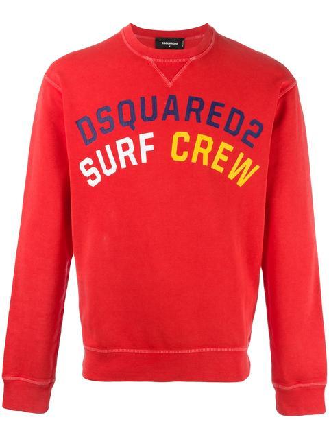 dsquared2 surf crew sweatshirt