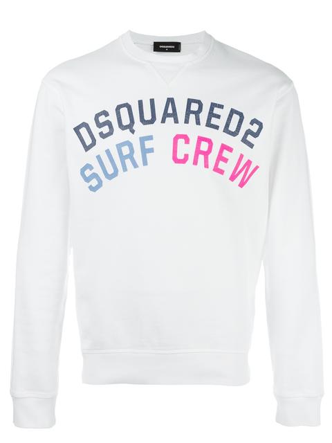 dsquared2 surf crew sweatshirt