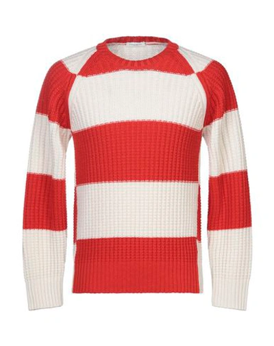 Paolo Pecora Sweaters In Red