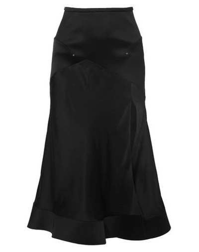 Esteban Cortazar Midi Skirts In Black