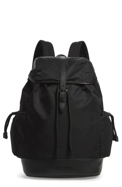 Burberry Watson Nylon Backpack Diaper Bag In Black