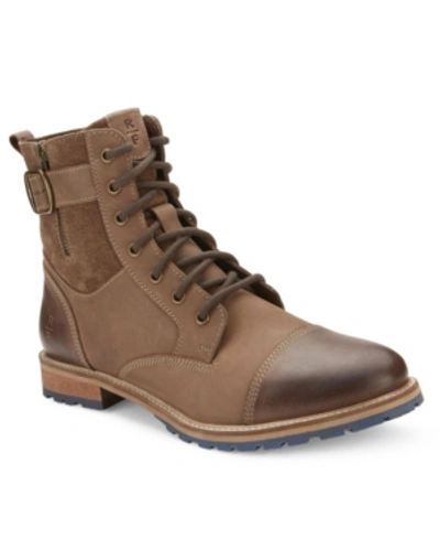 Reserved Footwear Men's Kenton Leather High-top Boot In Brown