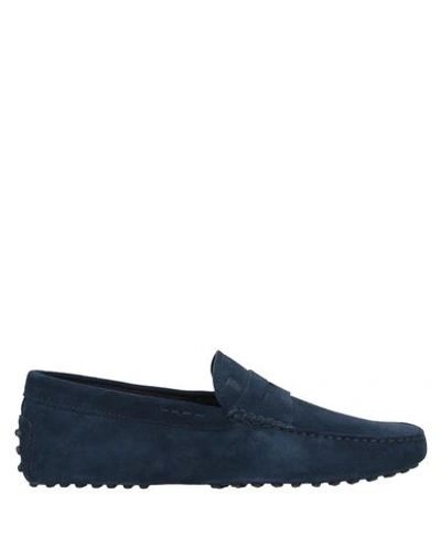 Tod's Loafers In Blue
