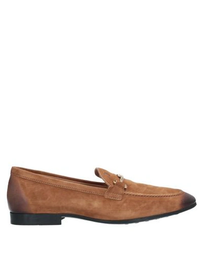 Tod's Loafers In Beige