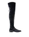 Alberta Ferretti Knee Boots In Black