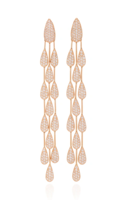 Carla Amorim Waterfall Earrings In Pink