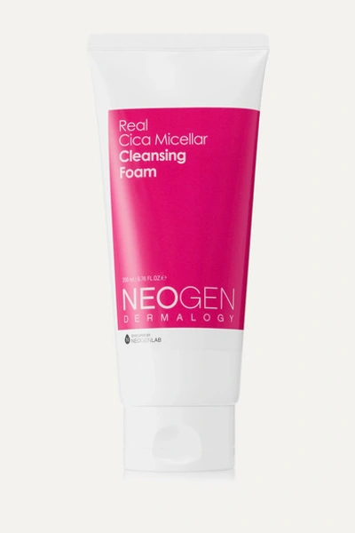 Neogen Real Cica Micellar Cleansing Foam, 200ml In Colorless