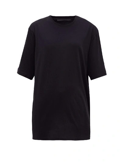 Haider Ackermann Oversized Cotton-jersey T-shirt In Black