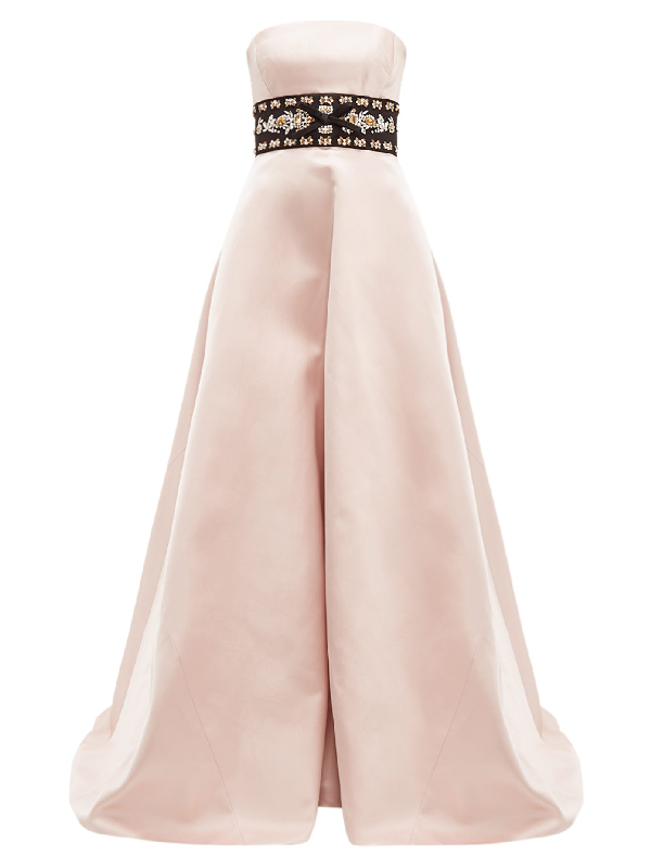 prada pink gown