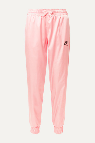 nike air satin track pants