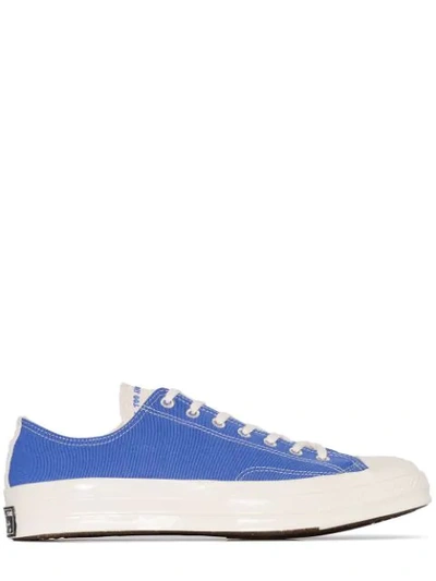 Converse Chuck 70 Renew Blue Canvas Sneakers