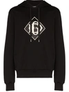 Dolce & Gabbana Dolce And Gabbana Black Logo Hoodie