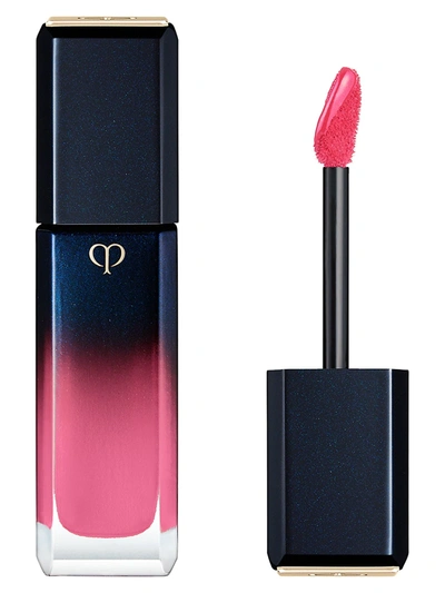 Clé De Peau Beauté Radiant Liquid Rouge Shine Liquid Lipstick In 4 Tulip Fever