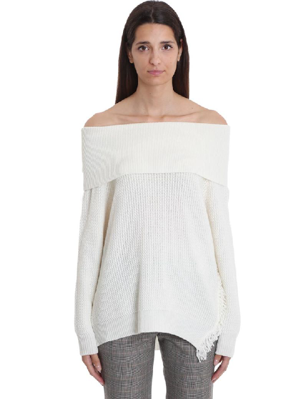 Stella Mccartney Knitwear In White Wool | ModeSens