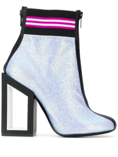 Nicholas Kirkwood Void Ankle Boots In Holographic
