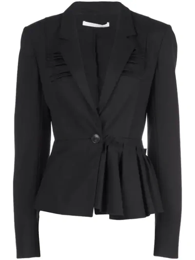 Jason Wu Collection Stretch Wool Suiting Jacket In Black