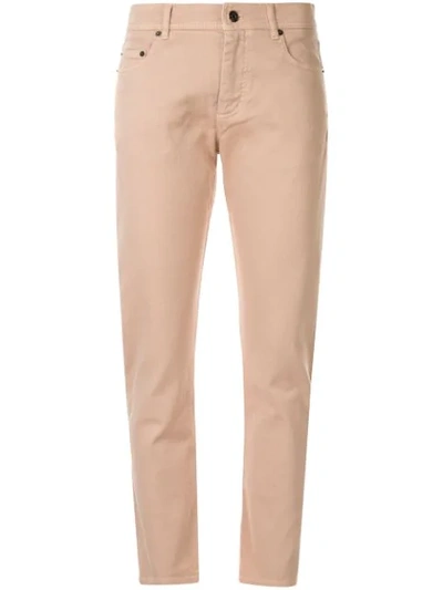 N°21 Mid-rise Cropped Jeans In Neutrals