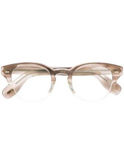 Oliver Peoples Cary Grant Glasses In Neutrals