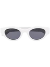 Thierry Lasry Acidity Cat Eye Sunglasses In White