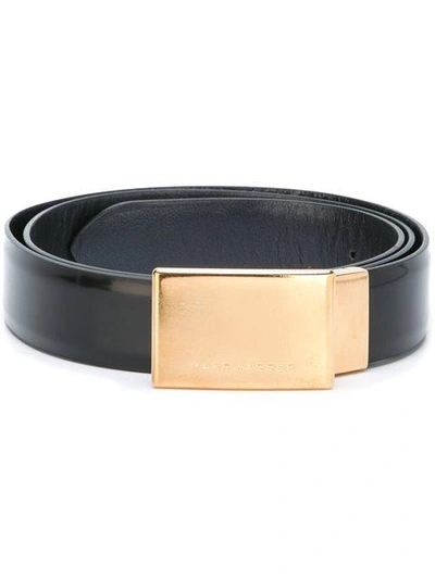 Marc Jacobs Gold Buckle Plaque Belt | ModeSens