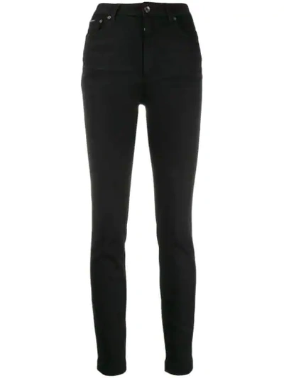 Dolce & Gabbana Audrey Skinny Jeans In Black