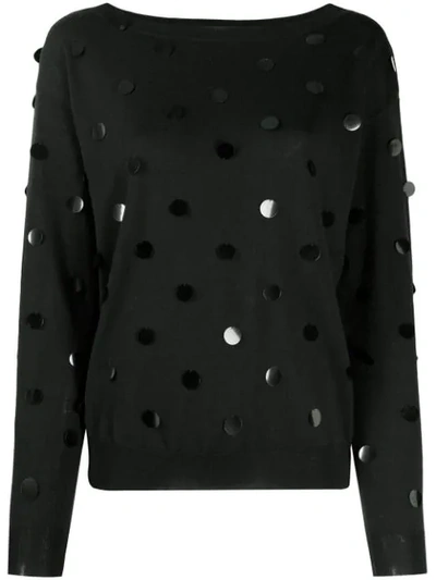 P.a.r.o.s.h. Embellished Jumper In Black