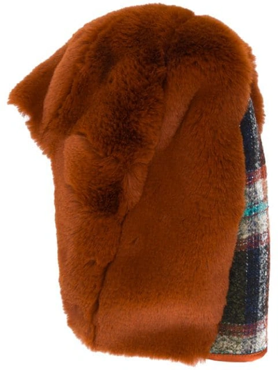 Quetsche Faux-fur Hat In Brown