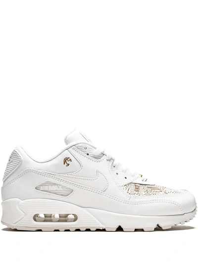 Nike Air Max 90 Laser Sneakers In White