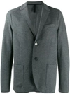 Harris Wharf London Casual Blazer In Grey