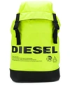 Diesel Neon Logo Warning Backpack In H5221 Yellow
