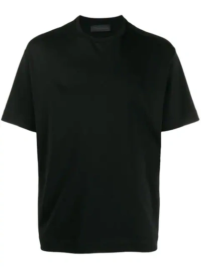 Diesel Black Gold Round Neck T-shirt In Black