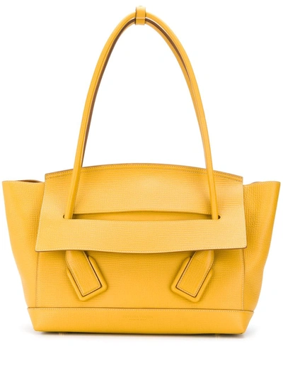 Bottega Veneta Medium Arco Tote Bag In Yellow