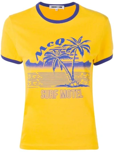 Mcq By Alexander Mcqueen Mcq Alexander Mcqueen Surf Motel T-shirt - 7043
