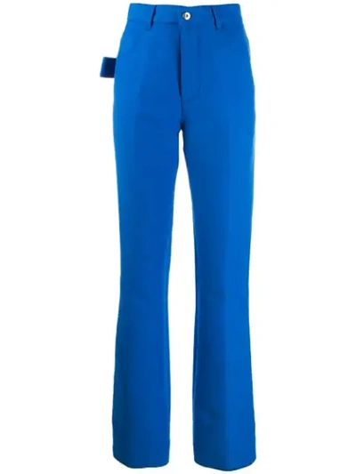 Bottega Veneta Five-pocket Trousers In Blue