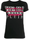 Philipp Plein Legend Print T-shirt In Black