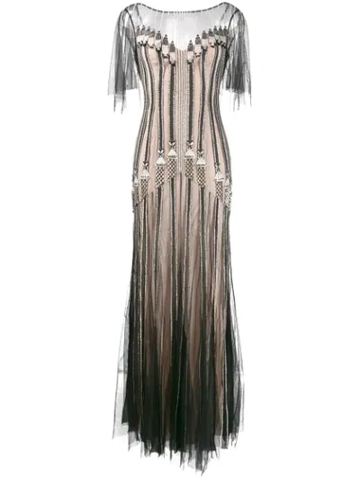 Temperley London Moonlight Gown In Black