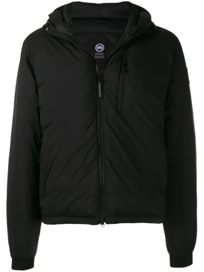 Canada Goose Short Padded Jacket In Black