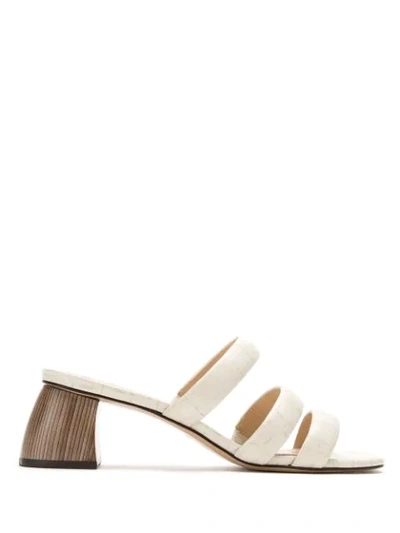 Framed Clarice  Sandals In Neutrals