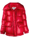 Woolrich Padded Arctic Jacket In Red