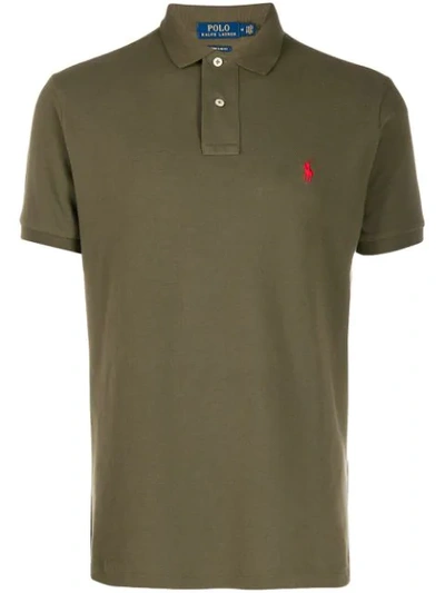 Polo Ralph Lauren Slim-fit Polo Shirt In Green