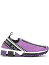 Dolce & Gabbana Sorrento Sneakers In Purple