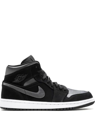 Jordan Air  1 Mid Se Nylon In Black