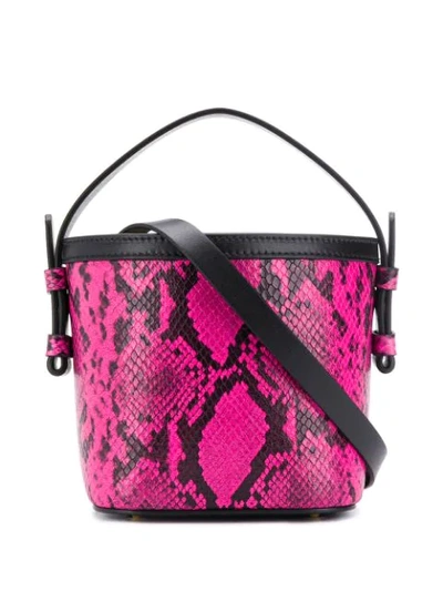 Nico Giani Adenia Mini Bucket Bag In Pink