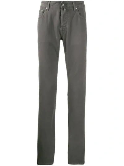 Jacob Cohen Slim-fit Jeans In Grey