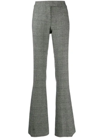 Tom Ford Patterned Trousers In Black