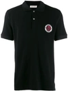 Alexander Mcqueen Black Cotton Polo Shirt