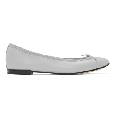 Repetto Grey Cendrillon Ballerina Flats In 1218 Grey