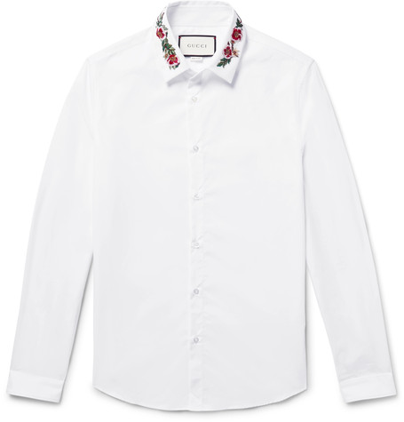 gucci flower shirt