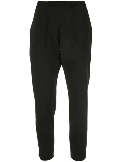 Wone Relaxed Fit Trousers In Black