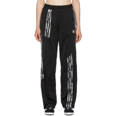 Adidas Originals By Danielle Cathari Black Firebird Track Pants In 095a Black